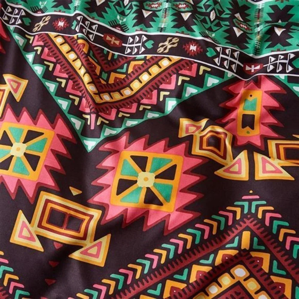NEW Bohemian Colorful 3 piece Duvet Bedding Set